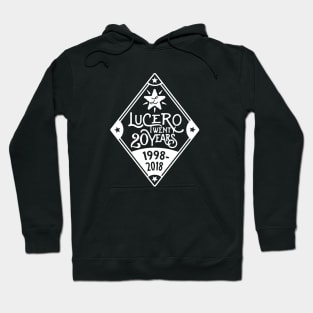 Lucero Band Logo 20 Years 1998-2018 Hoodie